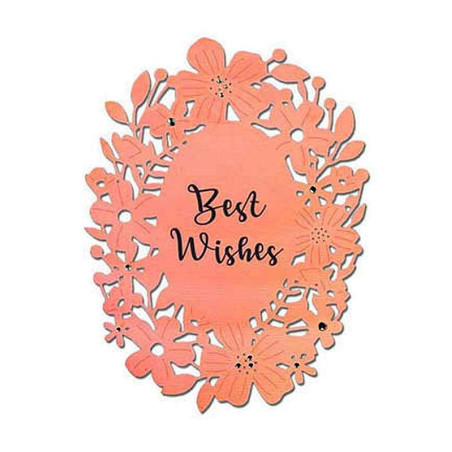 Fustella Sizzix Thinlits Blossom Frame