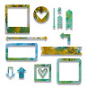 Fustella Sizzix Thinlits Frames by Pete Hughes