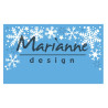Fustella metallica Marianne Design Creatables Snowflakes border