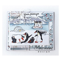 Fustella metallica Marianne Design Creatables Snowflakes corner