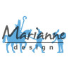 Fustella metallica Marianne Design Creatables Sint & Piet
