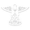 Fustella metallica Angel