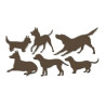 Fustella metallica Dog set
