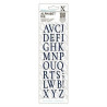 Fustella metallica Xcut Alphabet Vintage
