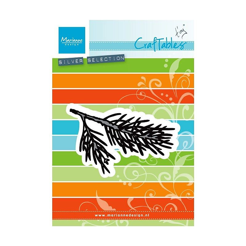 Fustella metallica Marianne Design Craftables Tiny's pine tree branch