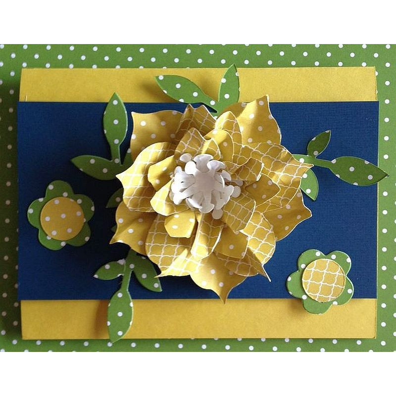 Fustella Sizzix BIGz Stampin Up Flower Frenzy
