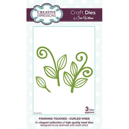 Fustella metallica Creative Expressions Curled Vines