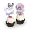 Fustella Sizzix Framelits Cupcake Topper by David Tutera