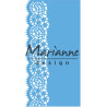 Fustella metallica Marianne Design Creatables Lace border (S)