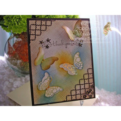 Fustella metallica Memory Box Pippi Butterfly