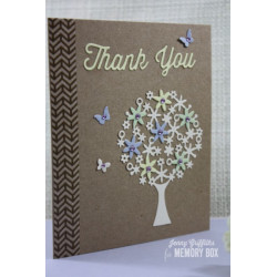 Fustella metallica Memory Box Celestina Tree