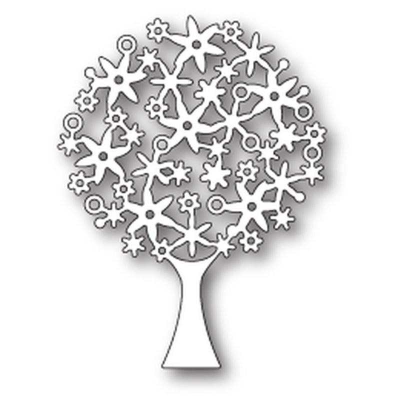 Fustella metallica Memory Box Celestina Tree