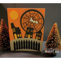 Fustella metallica Memory Box Curved Picket Fence