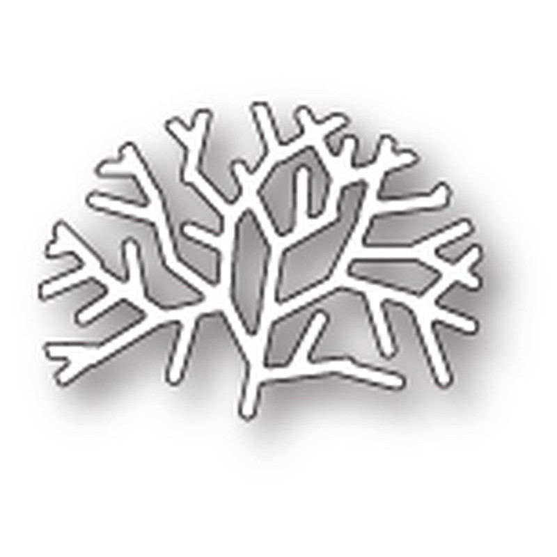 Fustella metallica Memory Box Small Brain Coral