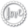 Fustella metallica PoppyStamps Love Stitch Circle