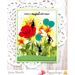 Fustella metallica PoppyStamps Pinpoint Balloons