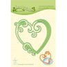 Fustella metallica Leane Creatief Heart