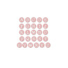 Fustella Sizzix Thinlits Dainty Uppercase Letters by Debi Potter