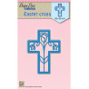Fustella metallica Nellie's Choice Easter Cross