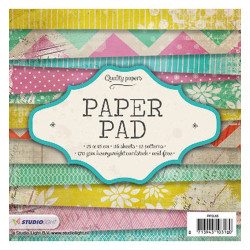 Carta da scrapbooking StudioLight 36 fogli 15x15 nr. 66