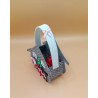 Fustella A4 Casetta con cuore con tetto smerlato