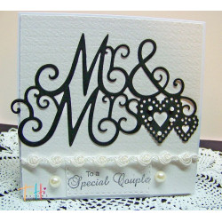 Fustella metallica Tutti Designs Mr & Mrs