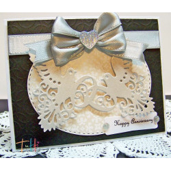 Fustella metallica Tutti Designs Doves and Rings