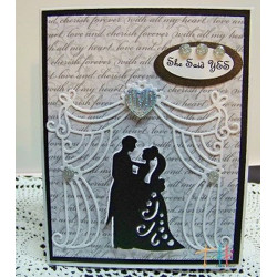 Fustella metallica Tutti Designs Wedding Canopy
