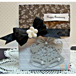 Fustella metallica Tutti Designs Wedding Bells