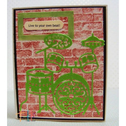 Fustella metallica Tutti Designs Drum Set