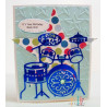 Fustella metallica Tutti Designs Drum Set