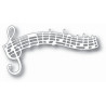 Fustella metallica Tutti Designs Musical Stave