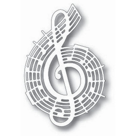 Fustella metallica Tutti Designs Treble Clef