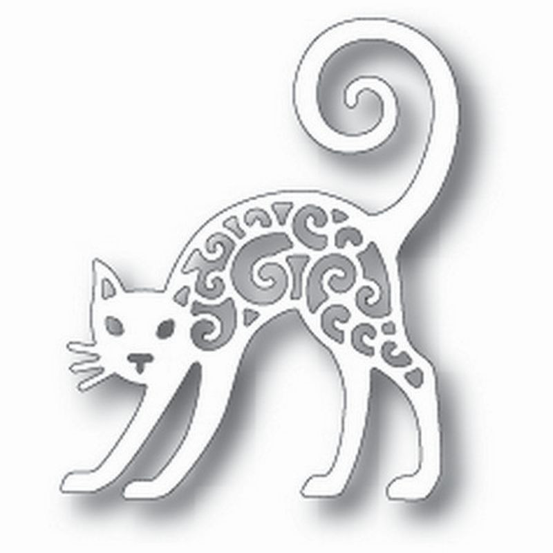 Fustella metallica Tutti Designs Black cat