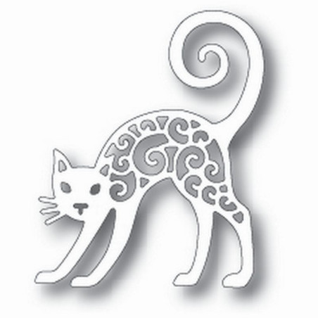Fustella metallica Tutti Designs Black cat