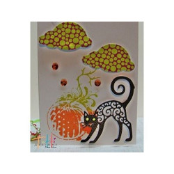 Fustella metallica Tutti Designs Black cat