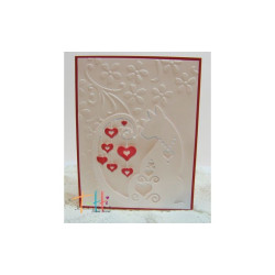 Fustella metallica Tutti Designs Fancy Hearted Cat
