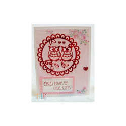 Fustella metallica Tutti Designs Love Owls