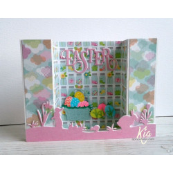 Fustella metallica Spring Scene Edger