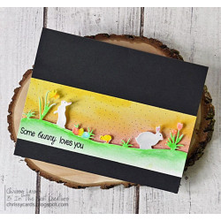 Fustella metallica Spring Scene Edger