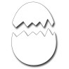 Fustella metallica Cracked Egg