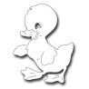 Fustella metallica Vintage Duckling