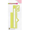 Fustella metallica Nellie's Choice Sliding card dies design-4