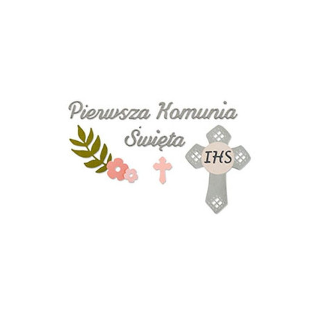 Fustella Sizzix Thinlits First Holy Communion