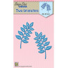 Fustella metallica Nellie's Choice Two branches