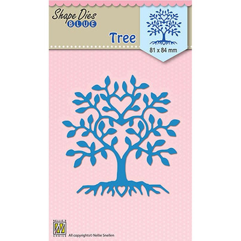 Fustella metallica Nellie's Choice Tree