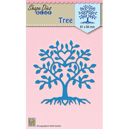 Fustella metallica Nellie's Choice Tree
