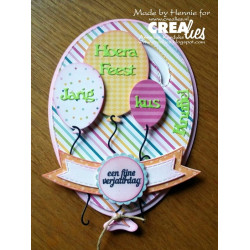 Fustella timbro Crealies Balloon 1