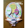 Fustella timbro Crealies Balloon 1