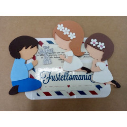 Fustella XL Bimbi che pregano